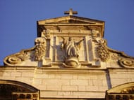 Le Christ de la façade